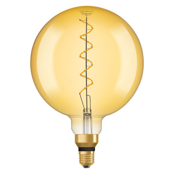 Vintage 1906 Big Globe 28 Filament 4W 820 Gold E27 - , изображение 2