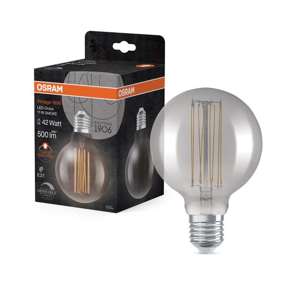 Vintage 1906 Globe 95 42 Filament DIM 11W 818 Smoke E27 - , изображение 11