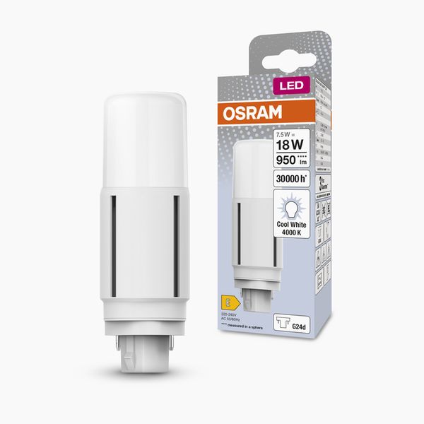 DULUX LED D18 VT EM & AC MAINS 7.5W 840 G24D - , изображение 12