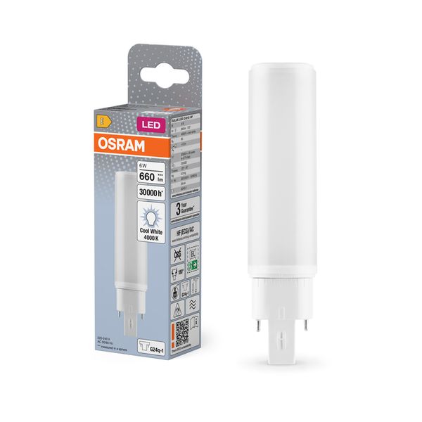 DULUX LED D/E13 HF & AC MAINS 6W 840 G24Q-1 - , изображение 9