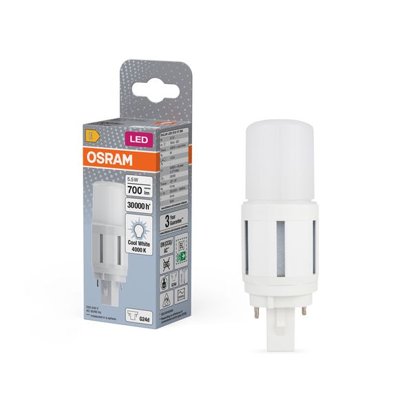 DULUX LED D13 VT EM & AC MAINS 5.5W 840 G24D - , изображение 14