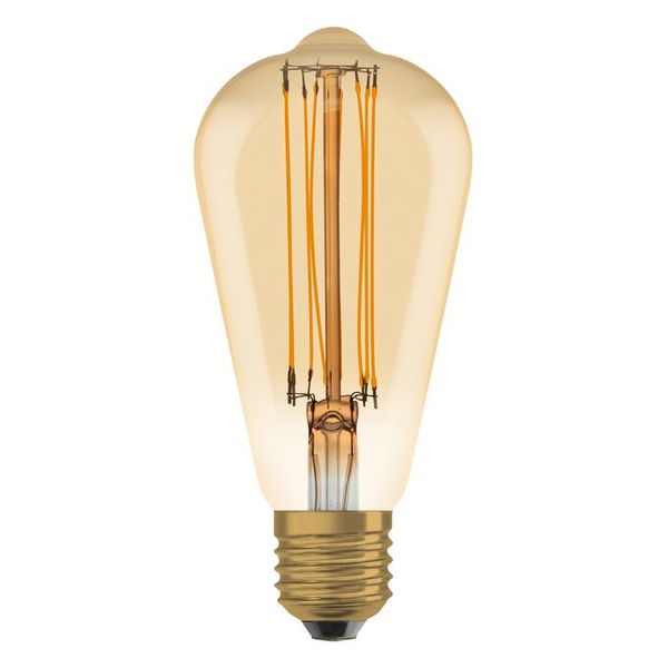 Vintage 1906 Edison 60 Filament DIM 8.8W 822 Gold E27 - , изображение 2