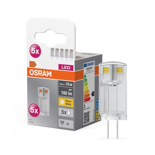 LED Base PIN 10 320° 0.9W 827 Clear G4 - , изображение 8