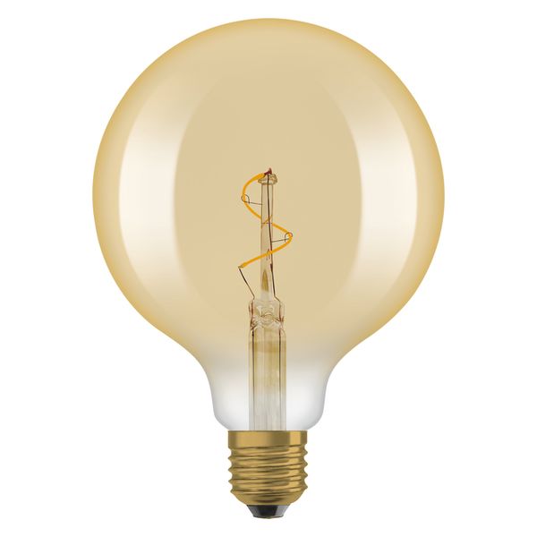 Vintage 1906 Globe 125 Spiral Filament 1.8W 822 Gold E27 - , изображение 8