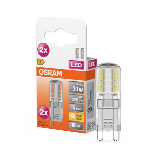 LED PIN 30 300° 2.6W 827 Clear G9 - , изображение 10