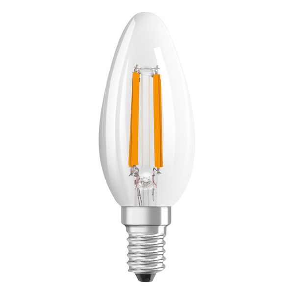LED Classic B 40 Filament DIM Energy efficiency class C 2.9W 827 Clear E14 - , изображение 2