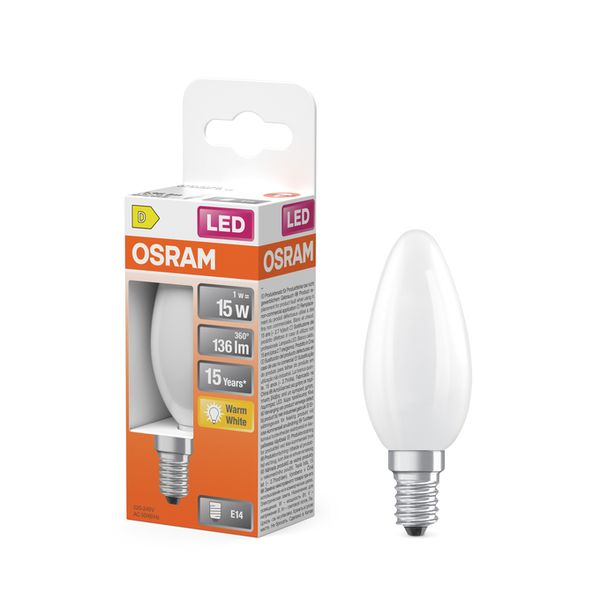LED Star Classic B 15 Filament 1W 827 Frosted E14 - , изображение 8