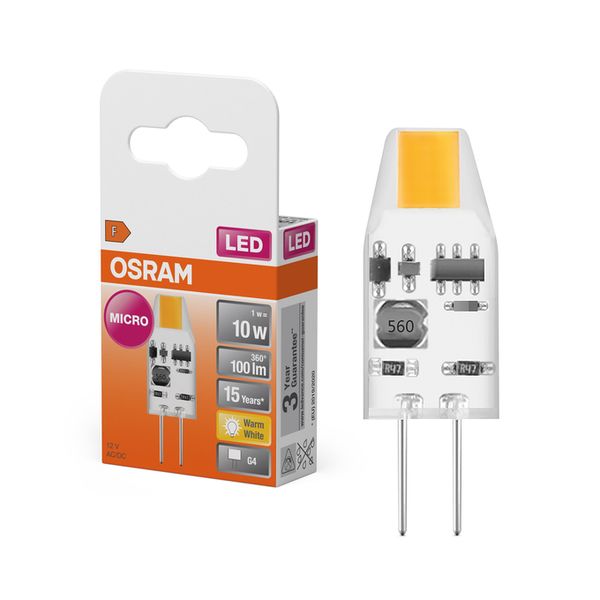 LED PIN Micro 10 260° 1W 927 Clear G4 - , изображение 8