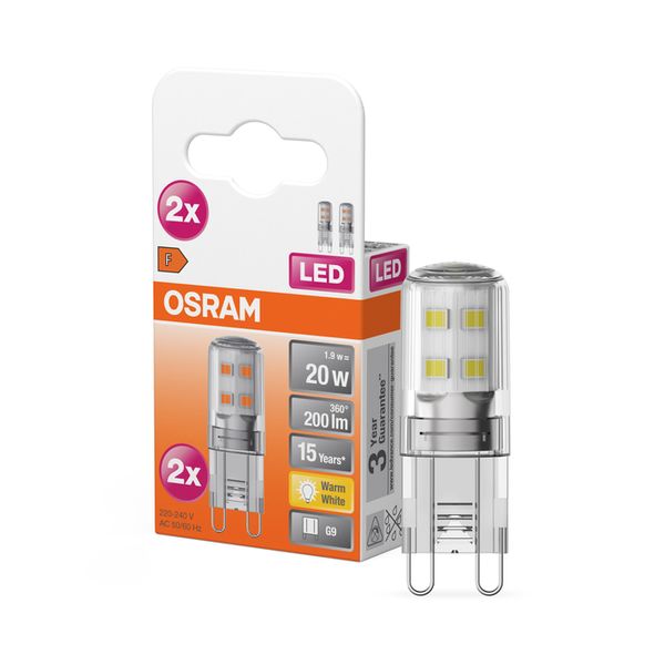 LED PIN 20 300° 1.9W 827 Clear G9 - , изображение 8