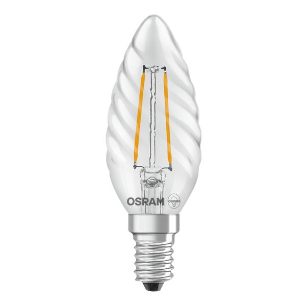 LED Superstar Classic BW 25 Filament DIM 1.8W 827 Clear E14 - , изображение 2