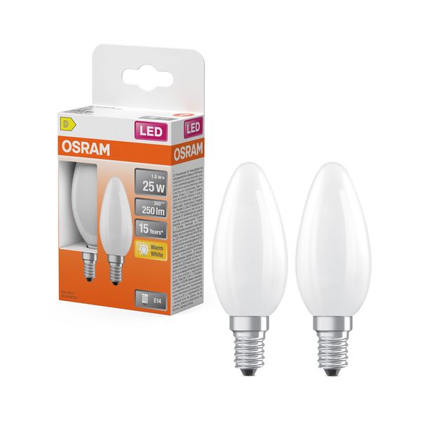 LED Star Classic B 25 Filament 1.8W 827 Frosted E14 - , изображение 8