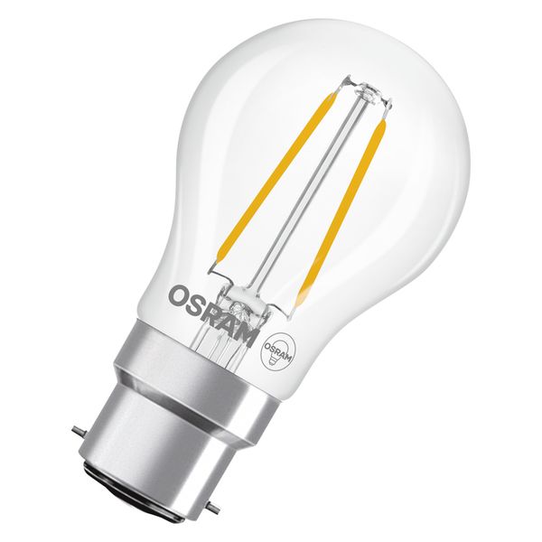 LED Star Classic P 25 Filament 1.8W 827 Clear B22d - 