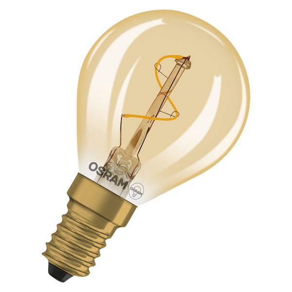 Vintage 1906 Classic P Spiral Filament 1.8W 822 Gold E14 - 