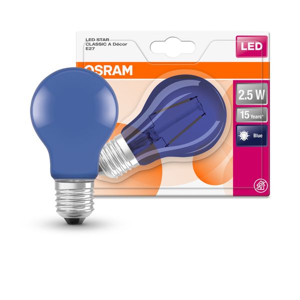 LED Star Classic A 4 Decor 2.5W 190 Blue E27 - , изображение 6