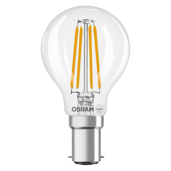 LED Star Classic P 40 Filament 3.4W 827 Clear B15d - , изображение 2
