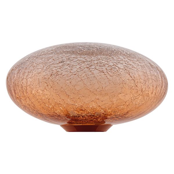 DECOR LED FLAT LAMP 3.5W 827 E27 Non-Dim IN CRACKED GLASS FLATTENED ORANGE - , изображение 6
