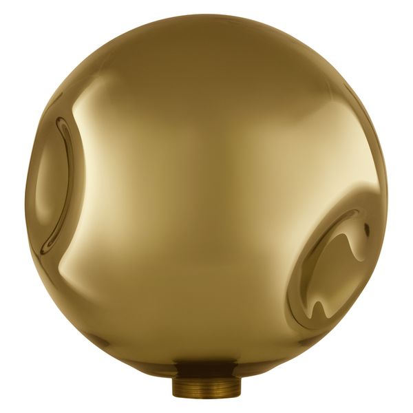 DECOR LED FLAT LAMP 3.5W 827 E27 Non-DIM IN ELECTRO GLASS LARGE GOLD - , изображение 6