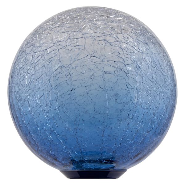 DECOR LED FLAT LAMP 3.5W 827 E27 Non-Dim IN CRACKED GLASS ROUND BLUE - , изображение 6