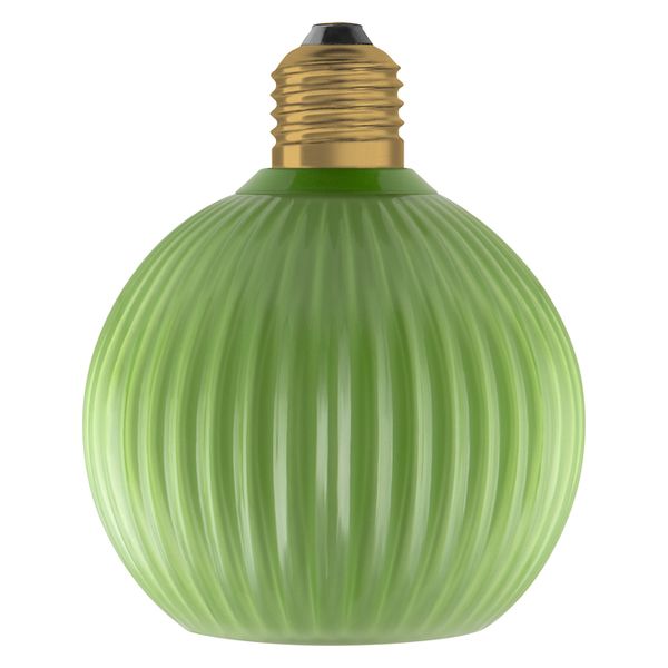 DECOR LED FLAT LAMP 3.5W 827 E27 Non-DIM IN COLOURED GLASS GLOBE GREEN - , изображение 10