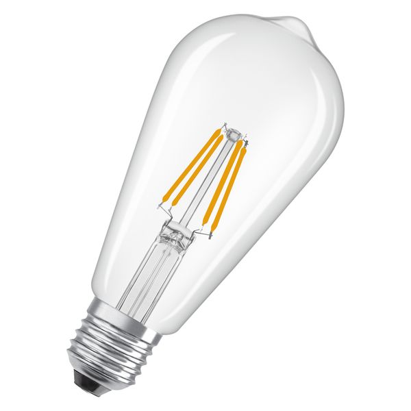 LED Star Classic Edison ST64 40 Filament 3.4W 827 Clear E27 - , изображение 4