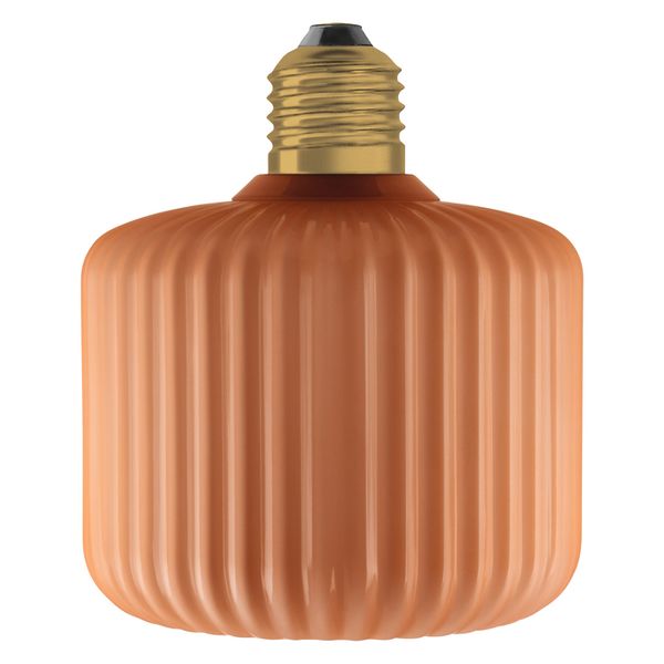DECOR LED FLAT LAMP 3.5W 827 E27 Non-DIM IN COLOURED GLASS SQUARE ORANGE - , изображение 10