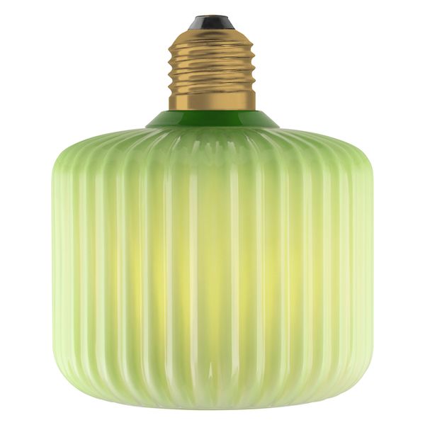 DECOR LED FLAT LAMP 3.5W 827 E27 Non-DIM IN COLOURED GLASS SQUARE GREEN - , изображение 12
