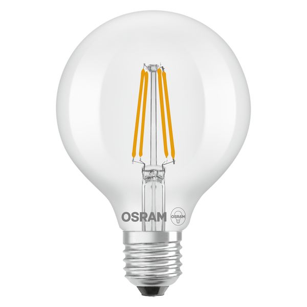 LED Classic Globe 80 40 Filament Energy efficiency class A 2.2W 840 Clear E27 - , изображение 2