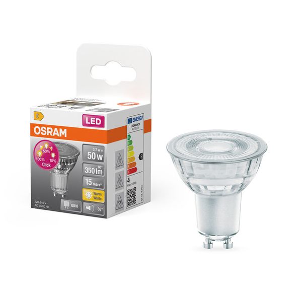 LED Star PAR 16 50 36° 3.7W 827 GU10 3step DIM - , изображение 4