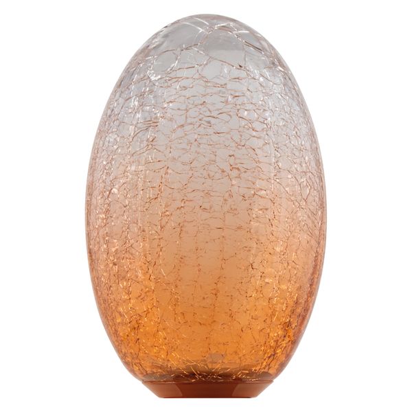 DECOR LED FLAT LAMP 3.5W 827 E27 Non-Dim IN CRACKED GLASS LONG ORANGE - , изображение 6