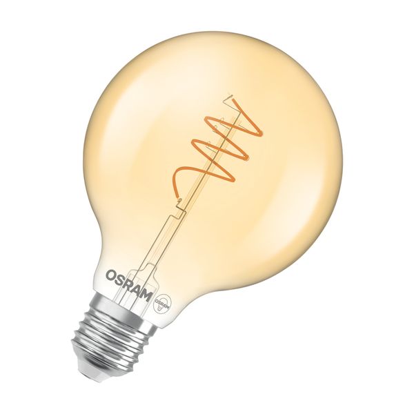 Vintage 1906 Globe 95 40 Spiral Filament 3.4W 827 Gold E27 - 
