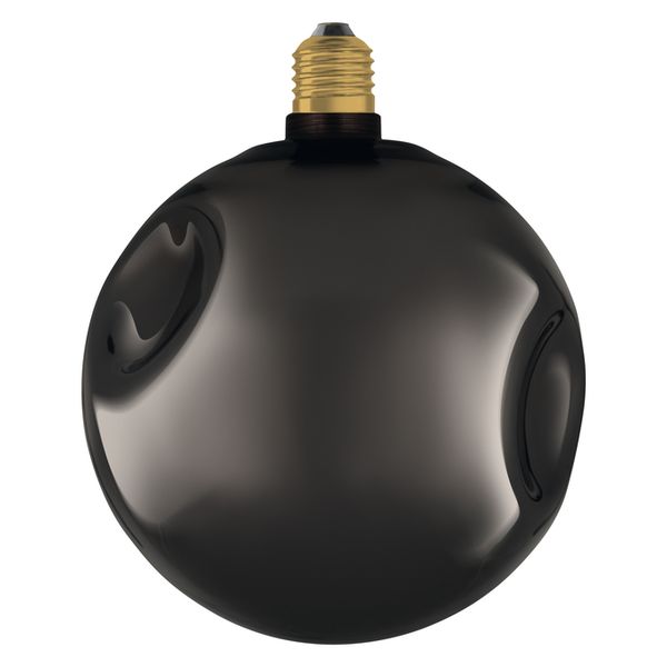 DECOR LED FLAT LAMP 3.5W 827 E27 Non-DIM IN ELECTRO GLASS LARGE BLACK - , изображение 10