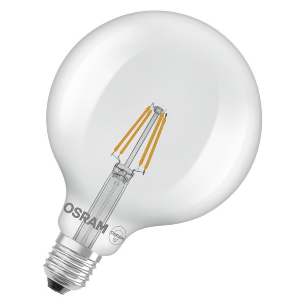 LED Star Globe 125 40 Filament 3.4W 827 Clear E27 - 