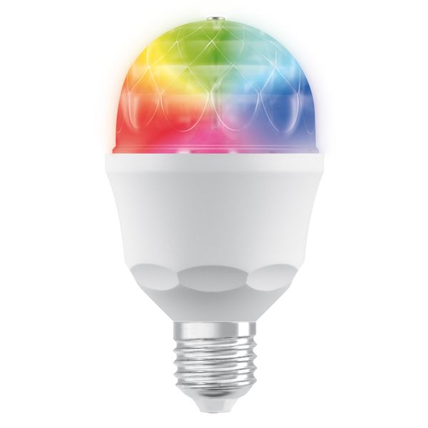LED DISCO PARTY RGB ROTATING LAMP 3W 230V CLEAR E27 single pack - , изображение 6