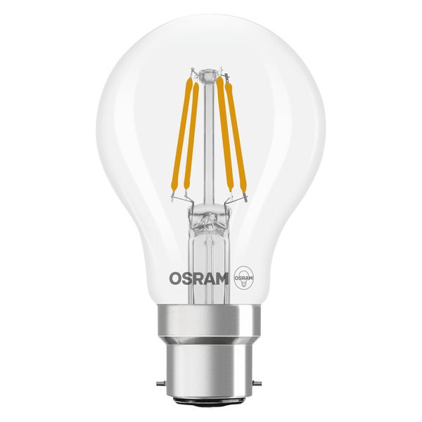 LED Star Classic A 40 Filament 3.4W 827 Clear B22d - , изображение 2