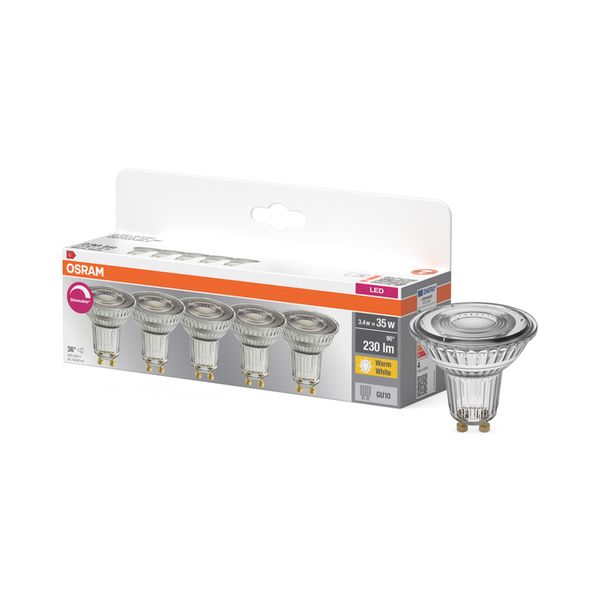 LED Base PAR 16 35 36° DIM 3.4W 927 GU10 - , изображение 4