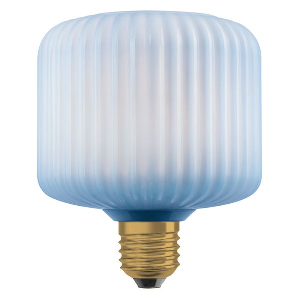 DECOR LED FLAT LAMP 3.5W 827 E27 Non-DIM IN COLOURED GLASS SQUARE BLUE - , изображение 16