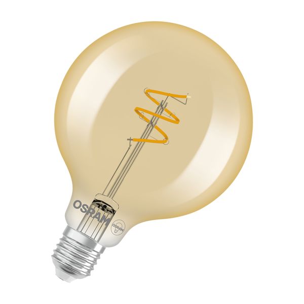 Vintage 1906 Globe 95 40 Spiral Filament DIM 4.9W 922 Gold E27 - 