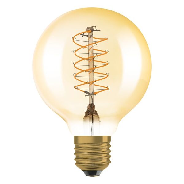 Vintage 1906 Globe 80 37 Filament DIM 4.8W 822 Gold E27 - , изображение 2