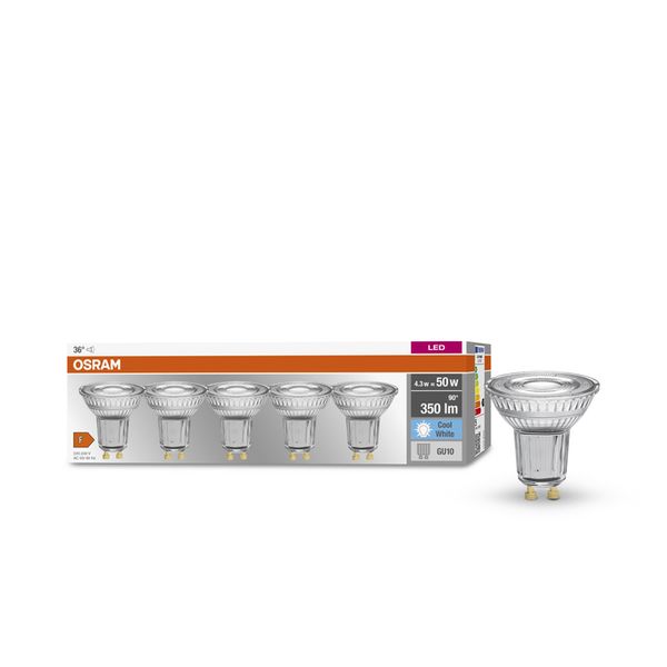 LED Base PAR16 50 36° 4.3W 840 GU10 - , изображение 4