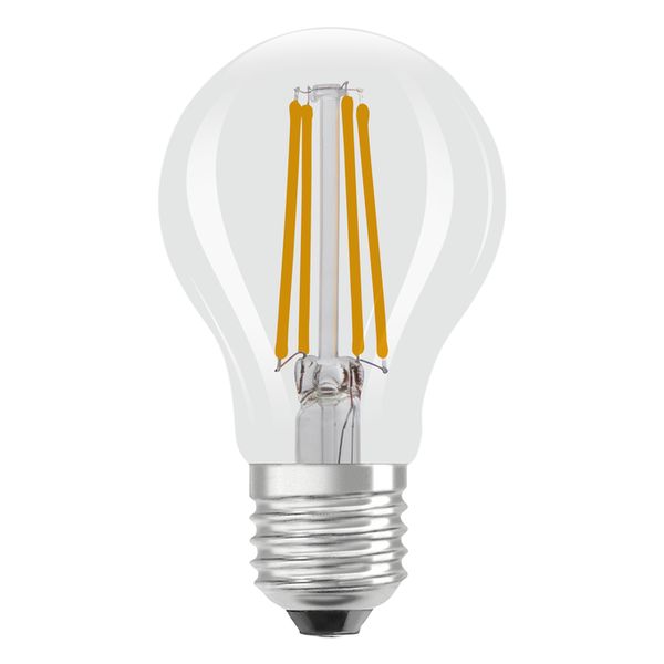 LED Classic A 60 Filament DIM Energy efficiency class A 3.8W 840 Clear E27 - , изображение 6
