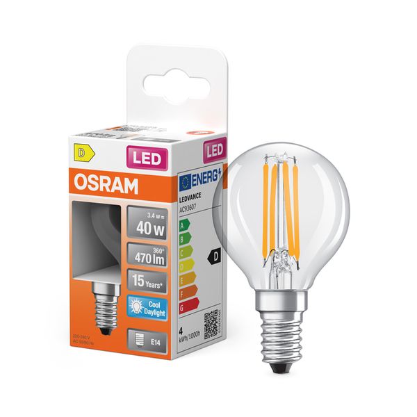 LED Star Classic P 40 Filament 3.4W 865 Clear E14 - , изображение 8