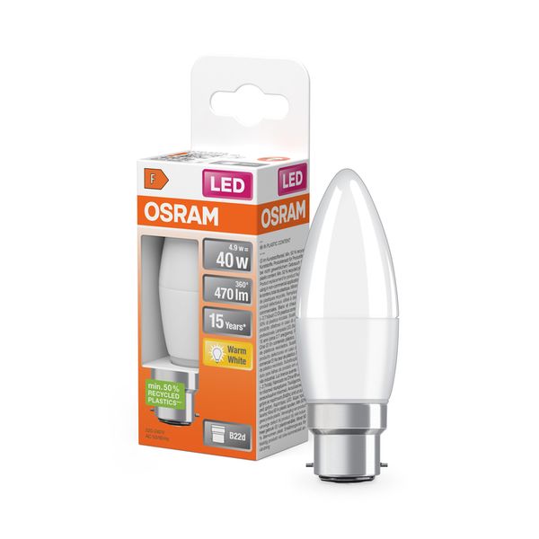 LED Star Classic B 40 4.9W 827 Frosted B22d - , изображение 10