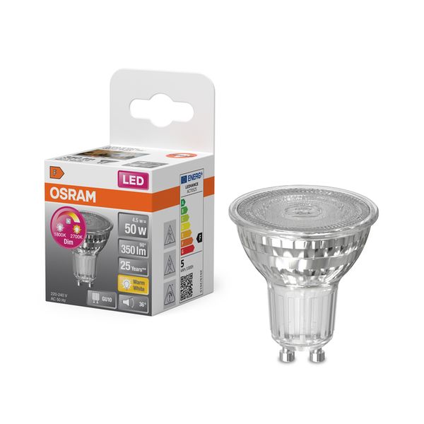 LED Star Plus PAR 16 50 36° DIM 4.5W 827 GU10 - , изображение 4