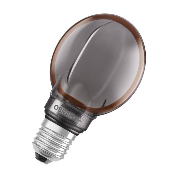 Vintage 1906 Globe 80 Filament O Lamp DIM 4W 818 Smoke E27 - 