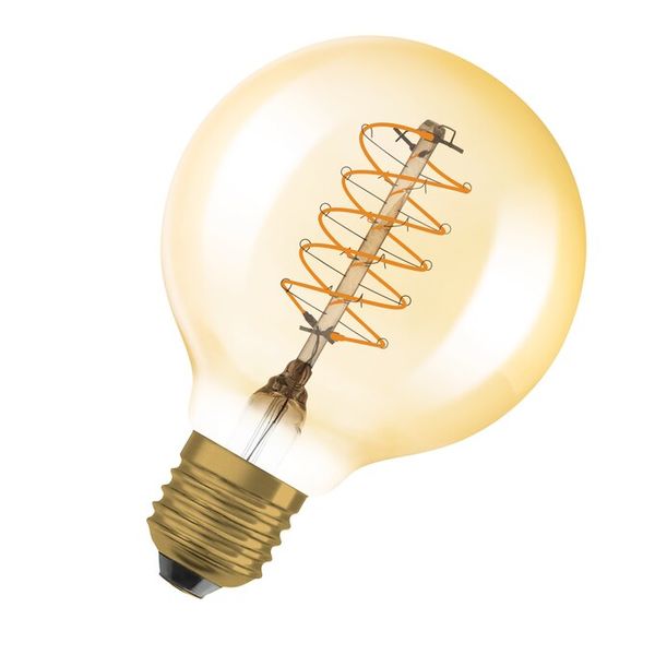 Vintage 1906 Globe 80 37 Filament DIM 4.8W 822 Gold E27 - 