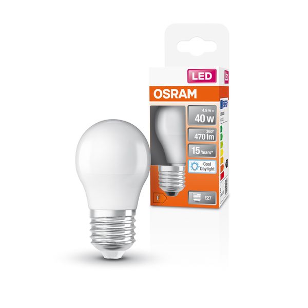 LED Star Classic P 40 4.9W 865 Frosted E27 - , изображение 8