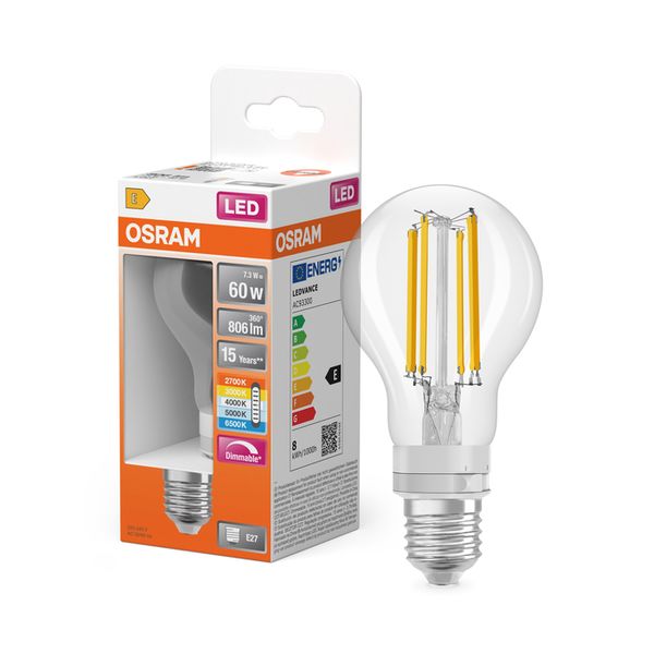 LED SUPERSTAR PLUS CLASSIC A 60 5 CCT SELECT 7.3W 827/830/840/850/865 E27 - , изображение 8