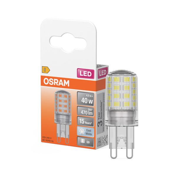 LED PIN 40 300° 4.2W 840 Clear G9 - , изображение 8