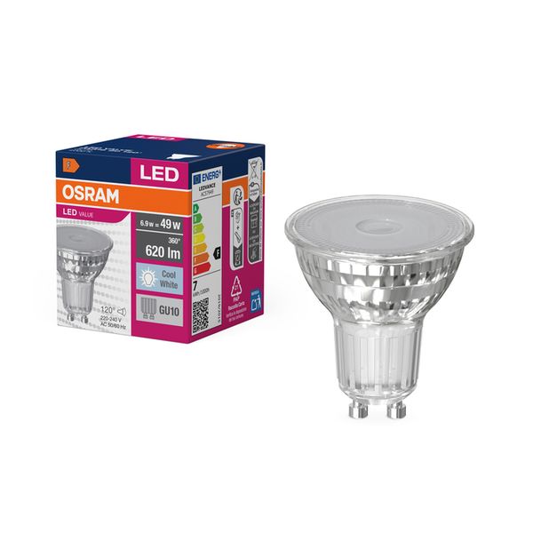 LED Value PAR16 80 120° 6.9W 840 GU10 - , изображение 4