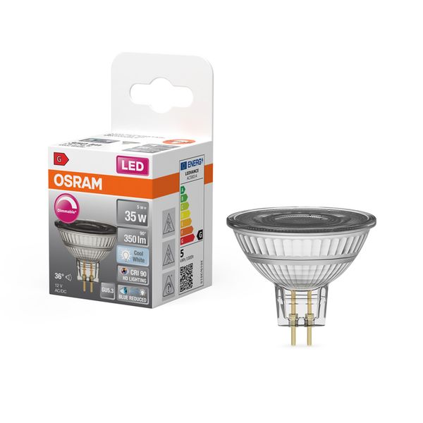LED Superstar Plus MR16 35 36° DIM 5W 940 GU5.3 - , изображение 4